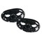Party Central Club Pack of 24 Black Masquerade Unisex Adult Mardi Gras Half Masks - One Size